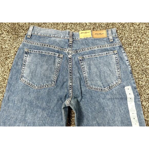 Brand New Eddie Bauer Boot Cut Jeans 100% Baumwolle Style 5117 Women's Size 8 - Picture 13 of 15